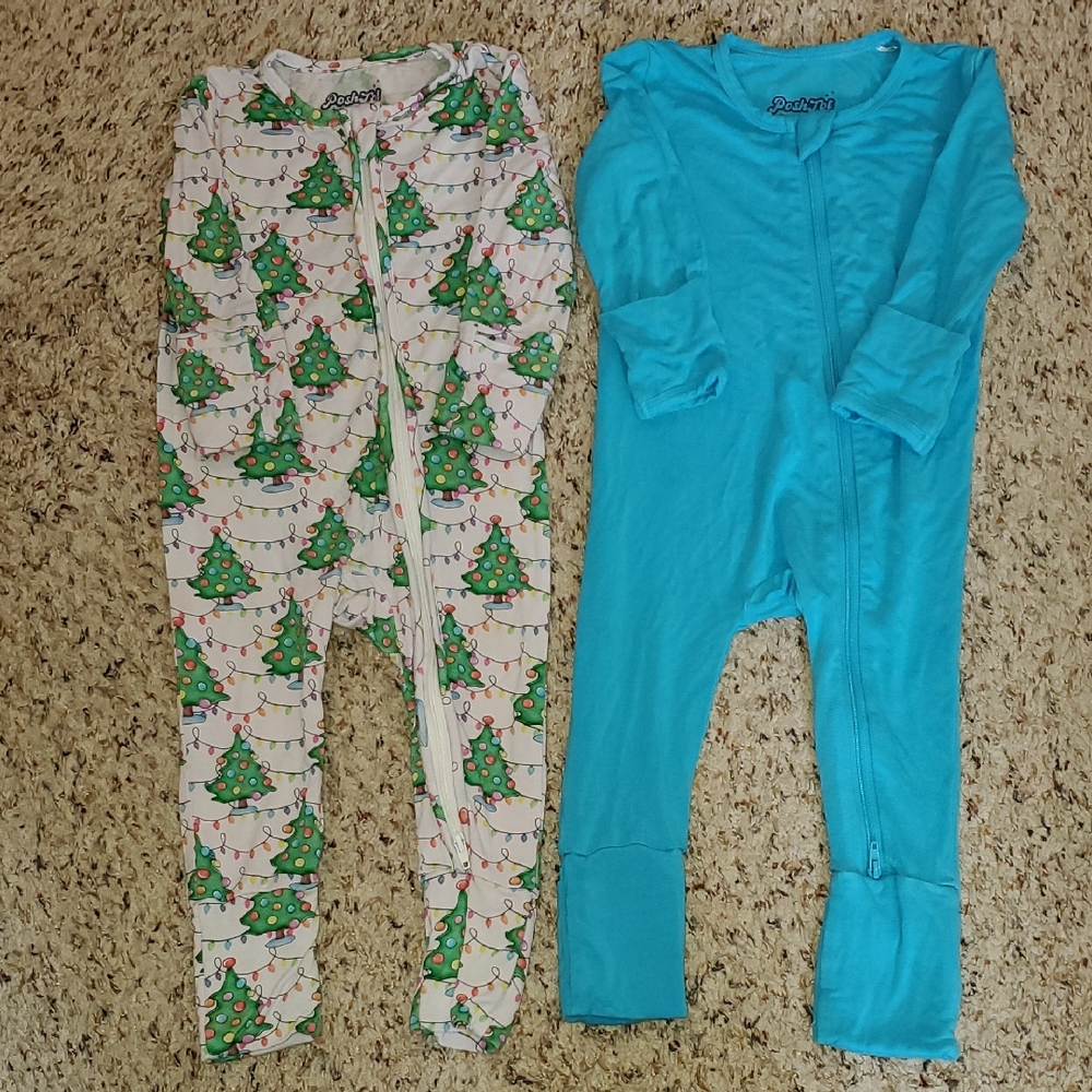 Posh Tot Bamboo Zippy Set Size 9-12 Months